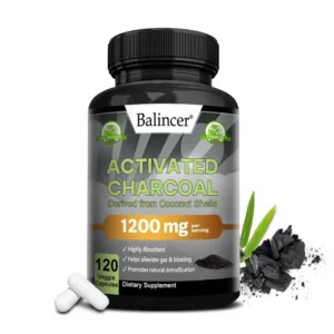 1200mg Activated Charcoal Capsules