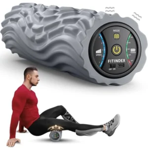 Vibrating Foam Roller for Back Pain 5-Speed Muscle Massage