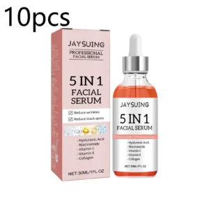 5 In 1 Fade fine lines Firming Face Serum Blemish Pigmentation Reducing